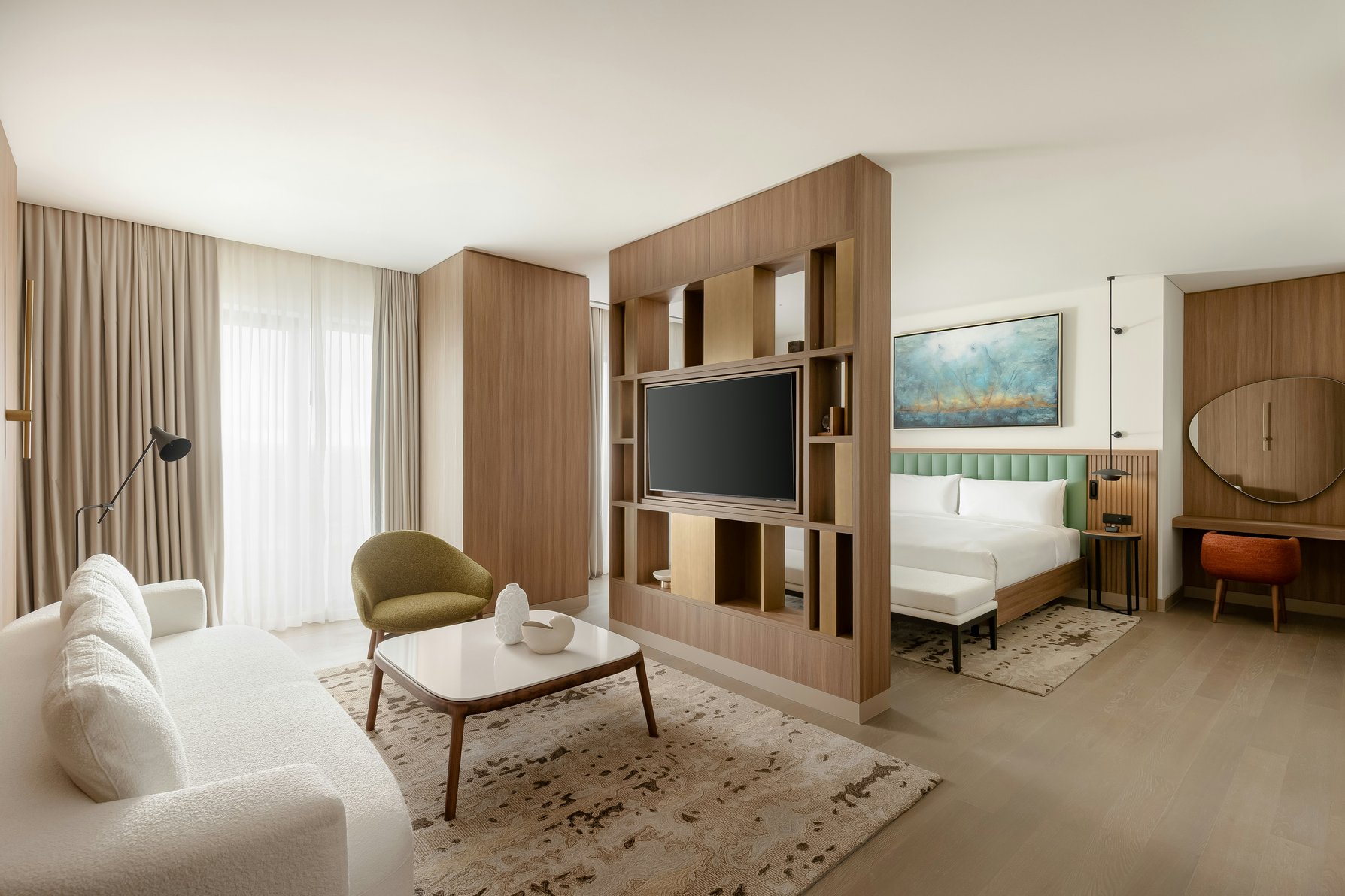 Hilton Garden Inn Agdam Room Type - KING JUNIOR SUITE