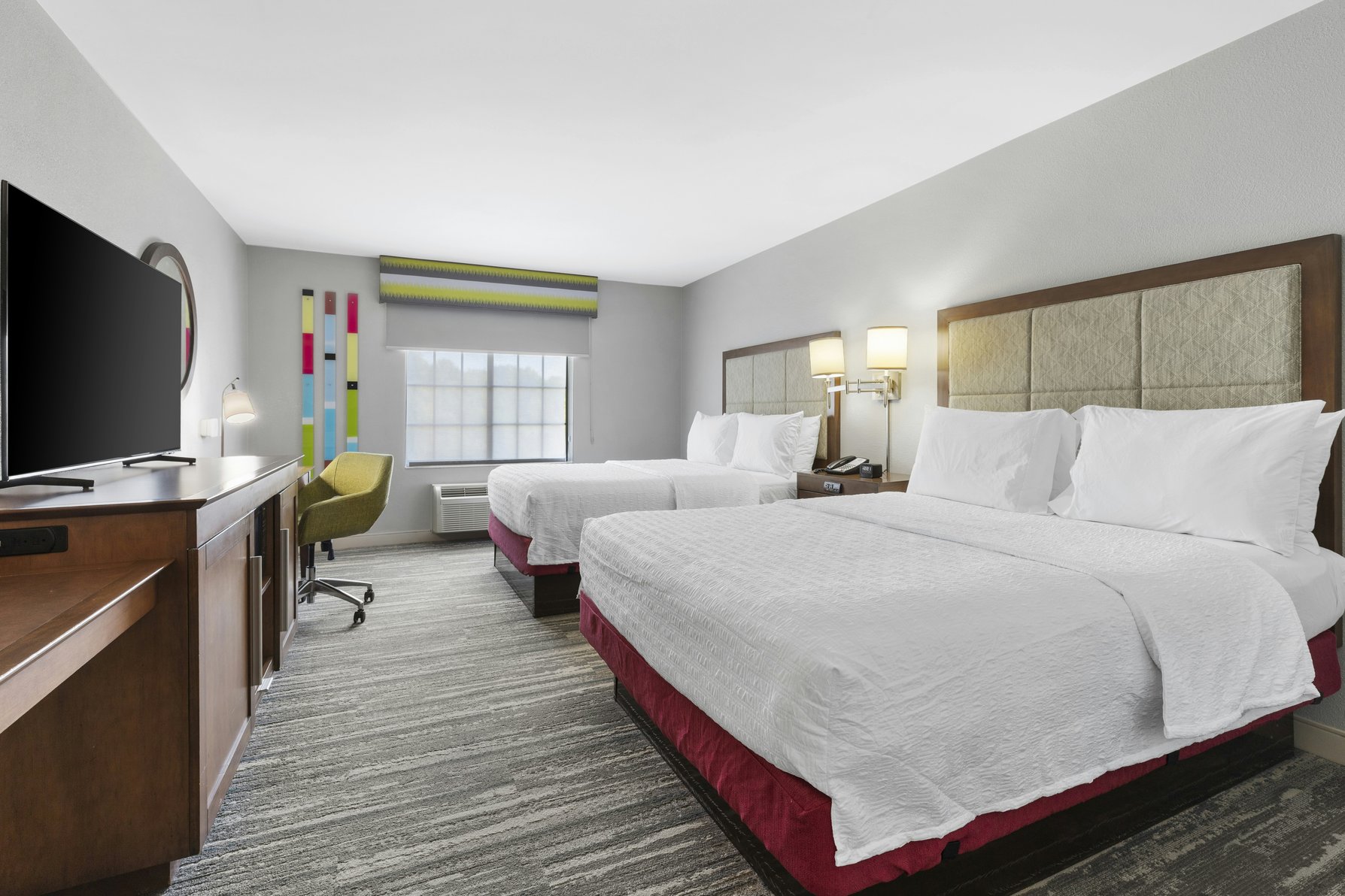 Hampton Inn Salem Room Type - 2 QNS MICROWV FRIDGE NS