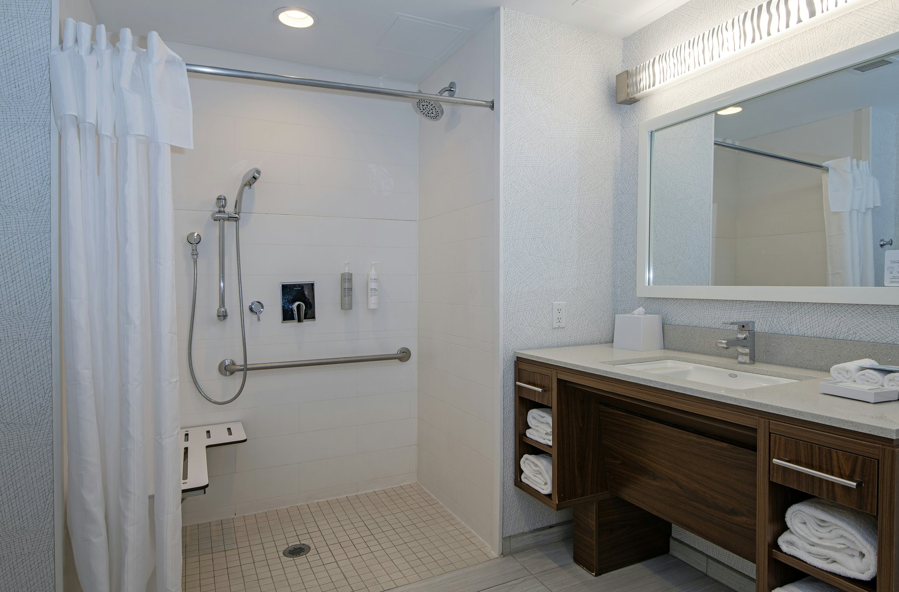 Home2 Suites by Hilton West Edmonton, Alberta, Canada Room Type - 1QN MB HR ACC RISWR STE NS