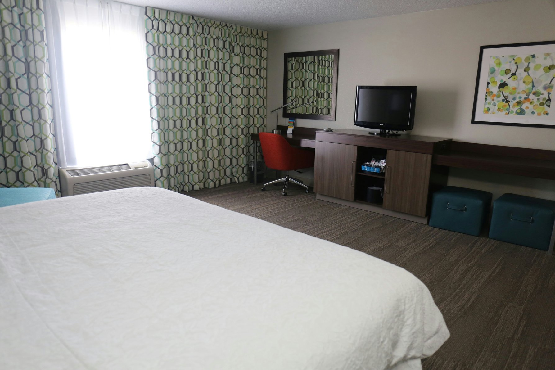 Hampton Inn by Hilton Sumter Room Type - 1KNG DLX W  SOFABED NOSMOK