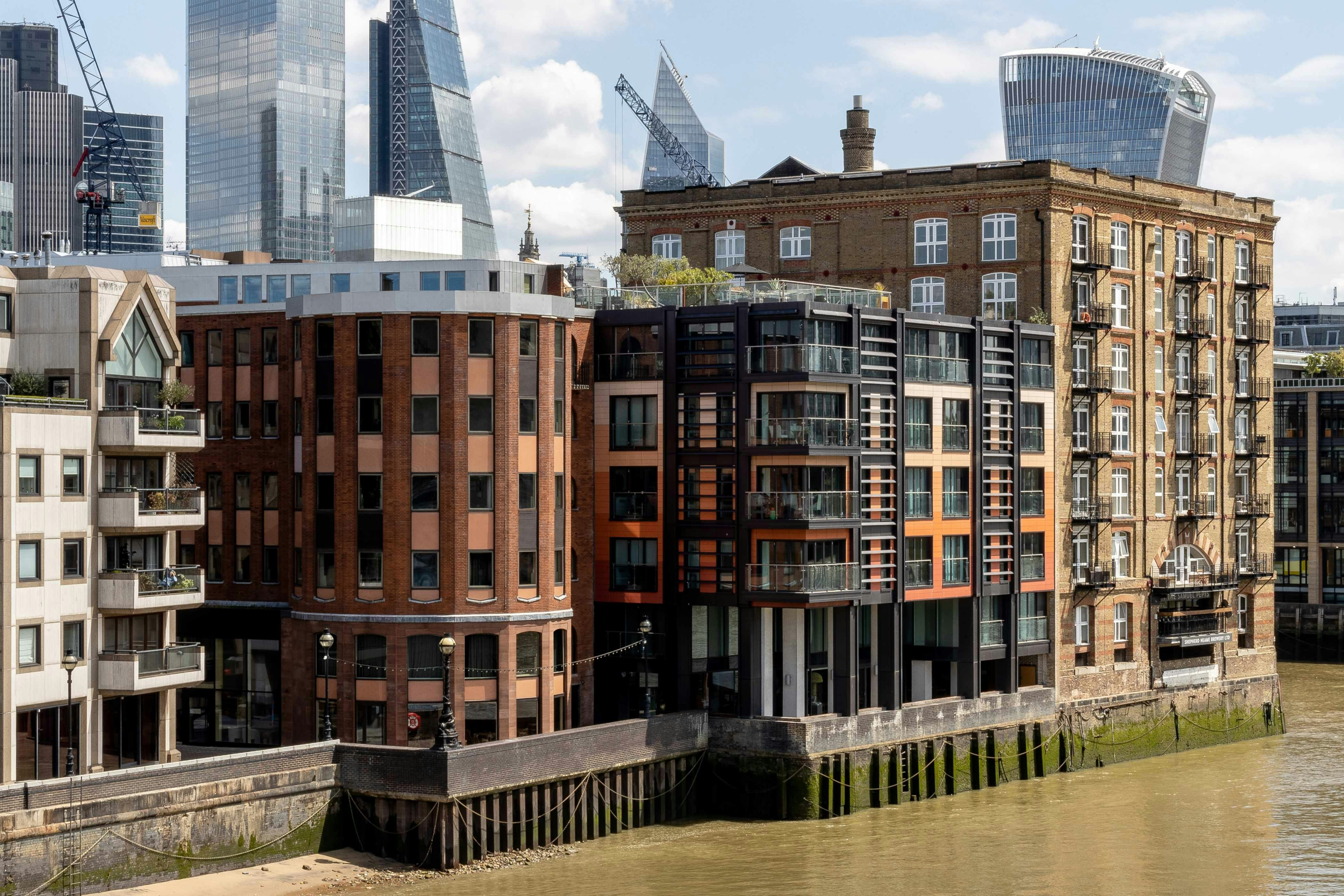 Locke at Broken Wharf, Millennium Bridge