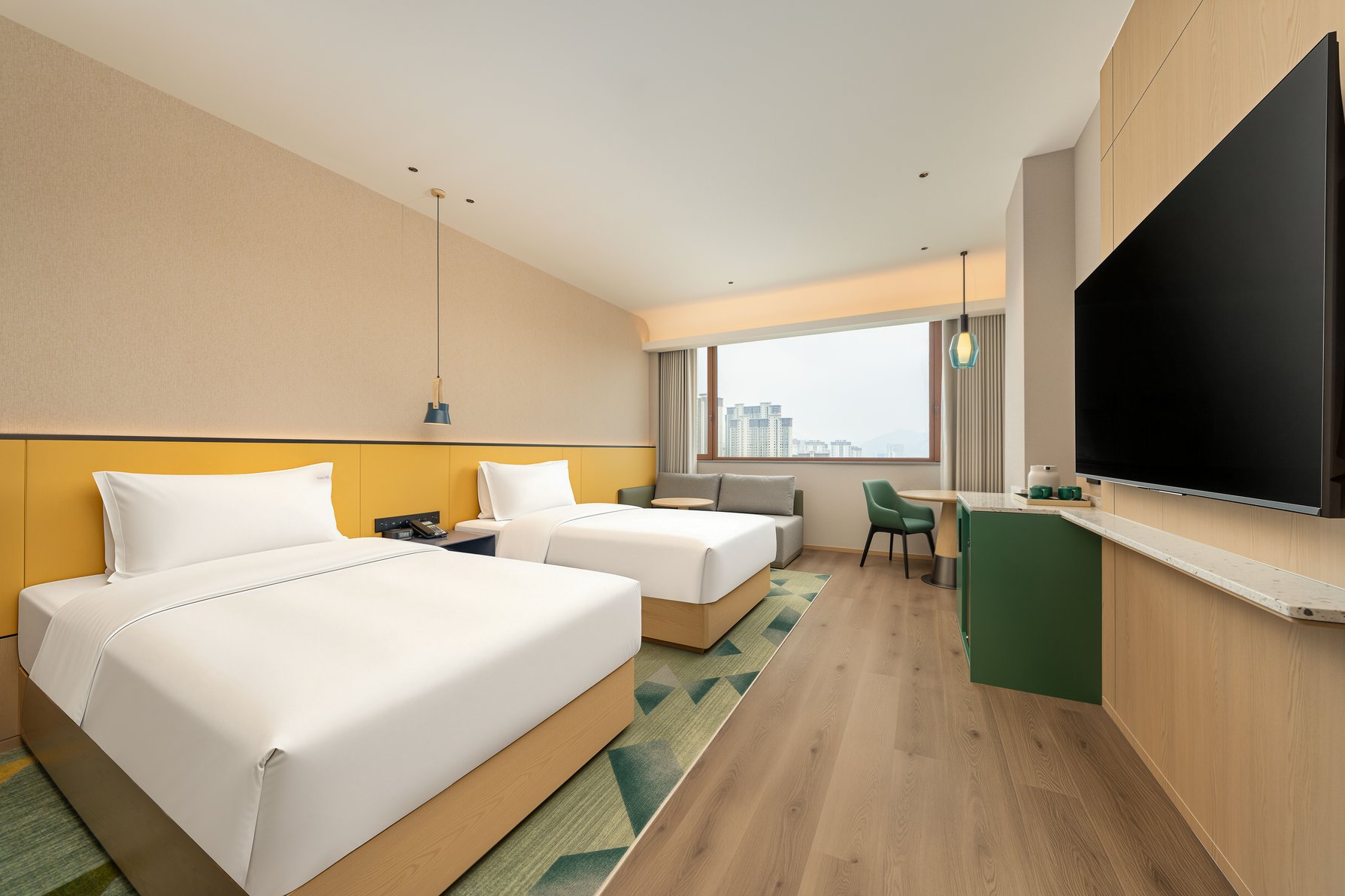 Holiday Inn JINGDEZHEN by IHG Room Type - 2 Double Premium Single Sofa Bed