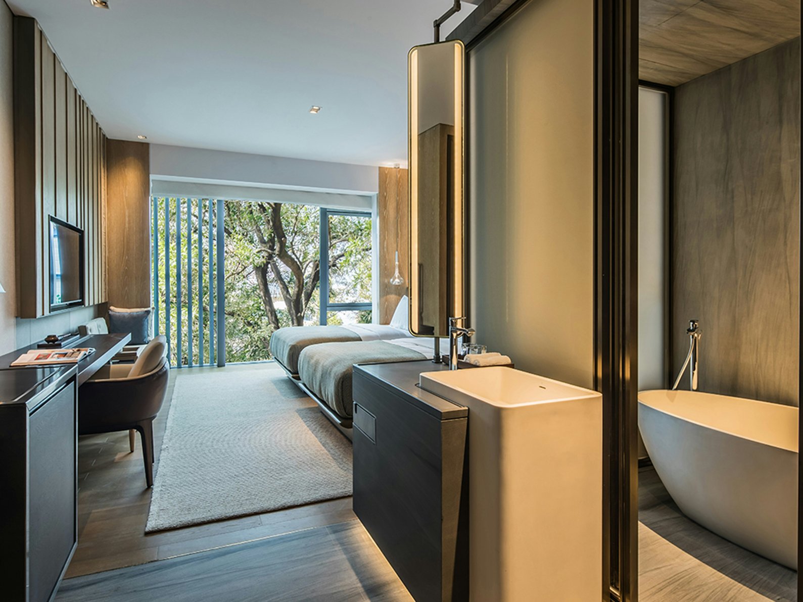Joyze Hotel Xiamen, Curio Collection By Hilton Room Type - TWIN DELUXE ROOM