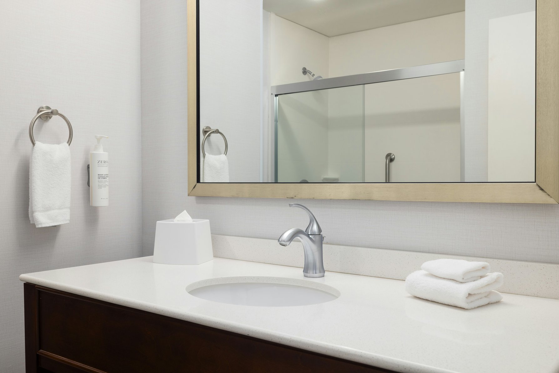 Hampton Inn and Suites Roanoke Downtown Room Type - 1 KNG ACC ROLLIN SHWR NS