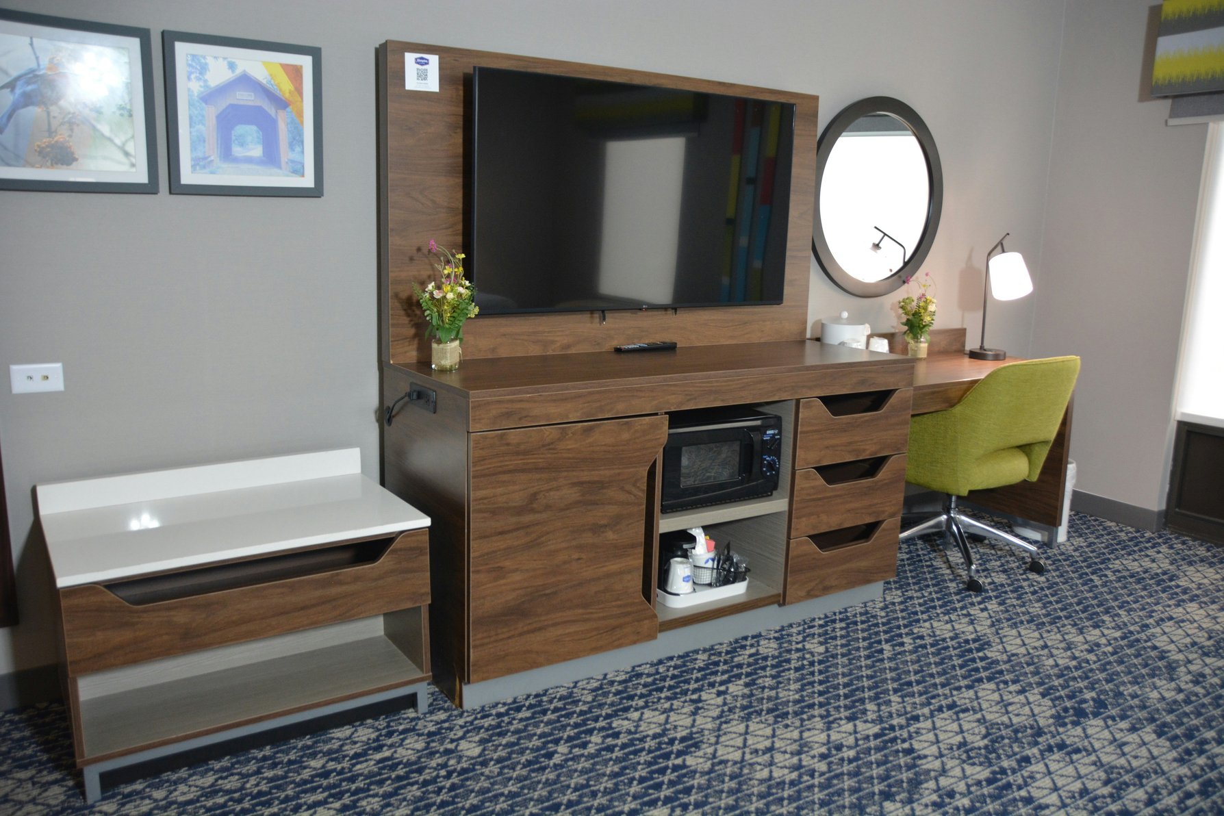 Hampton Inn by Hilton Cambridge Room Type - 2QN MOB HEARING ACC TUB