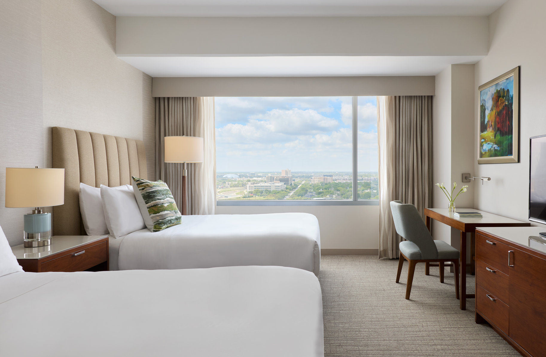 Intercontinental houston medical center Room Type - 2 Queen Classic