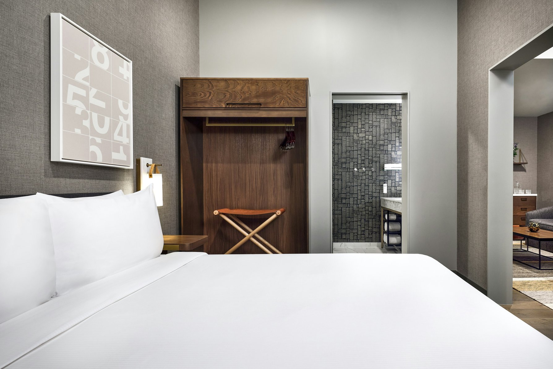 The Slate Denver, Tapestry Collection by Hilton Room Type - 1 KING 2 ROOM SUITE