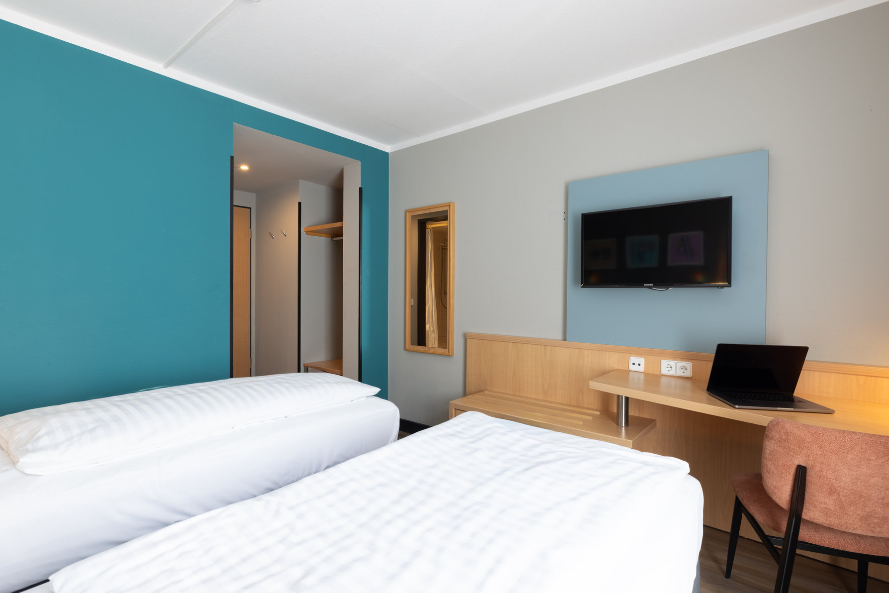 Garner Hotel Cottbus Sud by IHG Room Type - 2 Single Standard Garden View