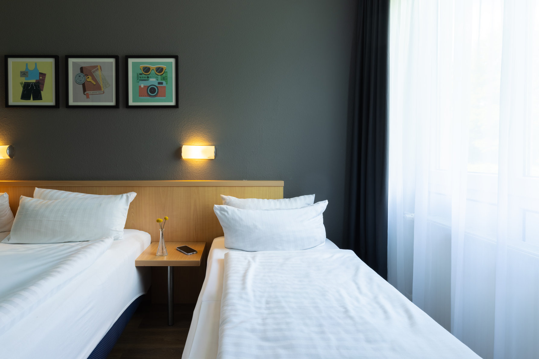 Garner Hotel Cottbus Sud by IHG Room Type - 2 Single Standard up to 3 Adults