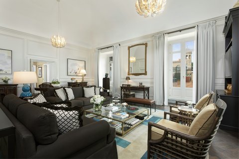RFH Villa Igiea - George V Suite with Terrace and Sea View