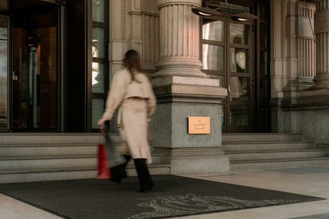 Excelsior Hotel Gallia Entrance