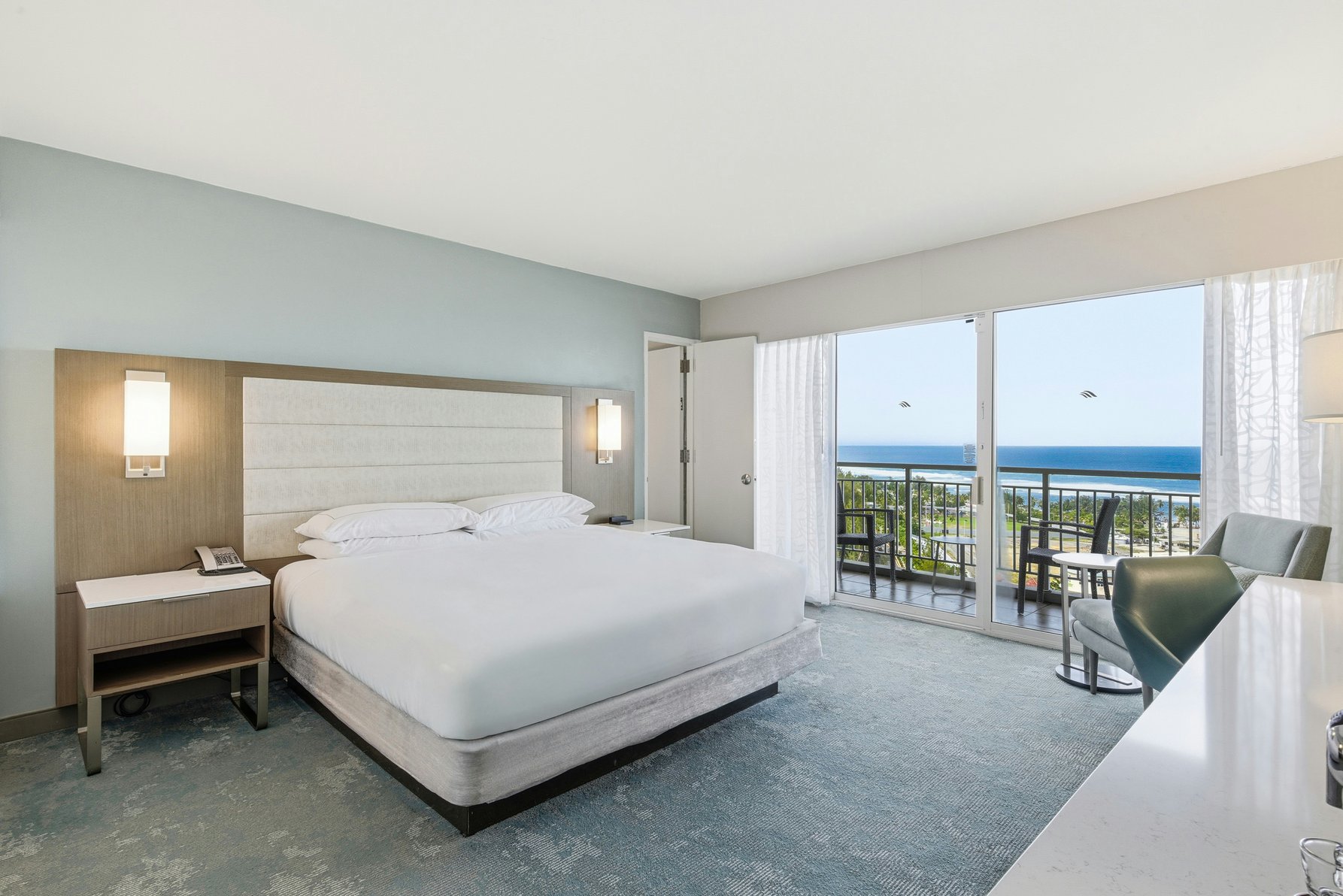 Caribe Hilton Room Type - FAMILY OCN VW - 1KNG 2DBL