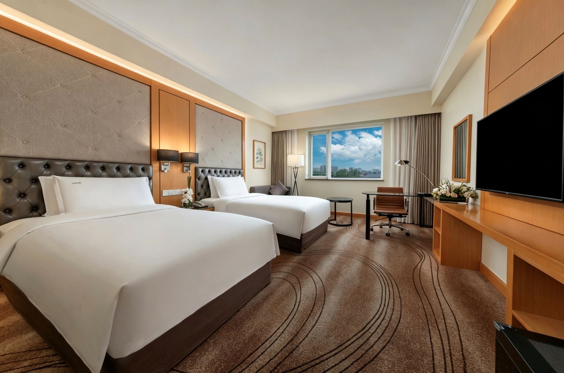 Holiday Inn Beijing Chang An West Room Type - Premium Twin Room