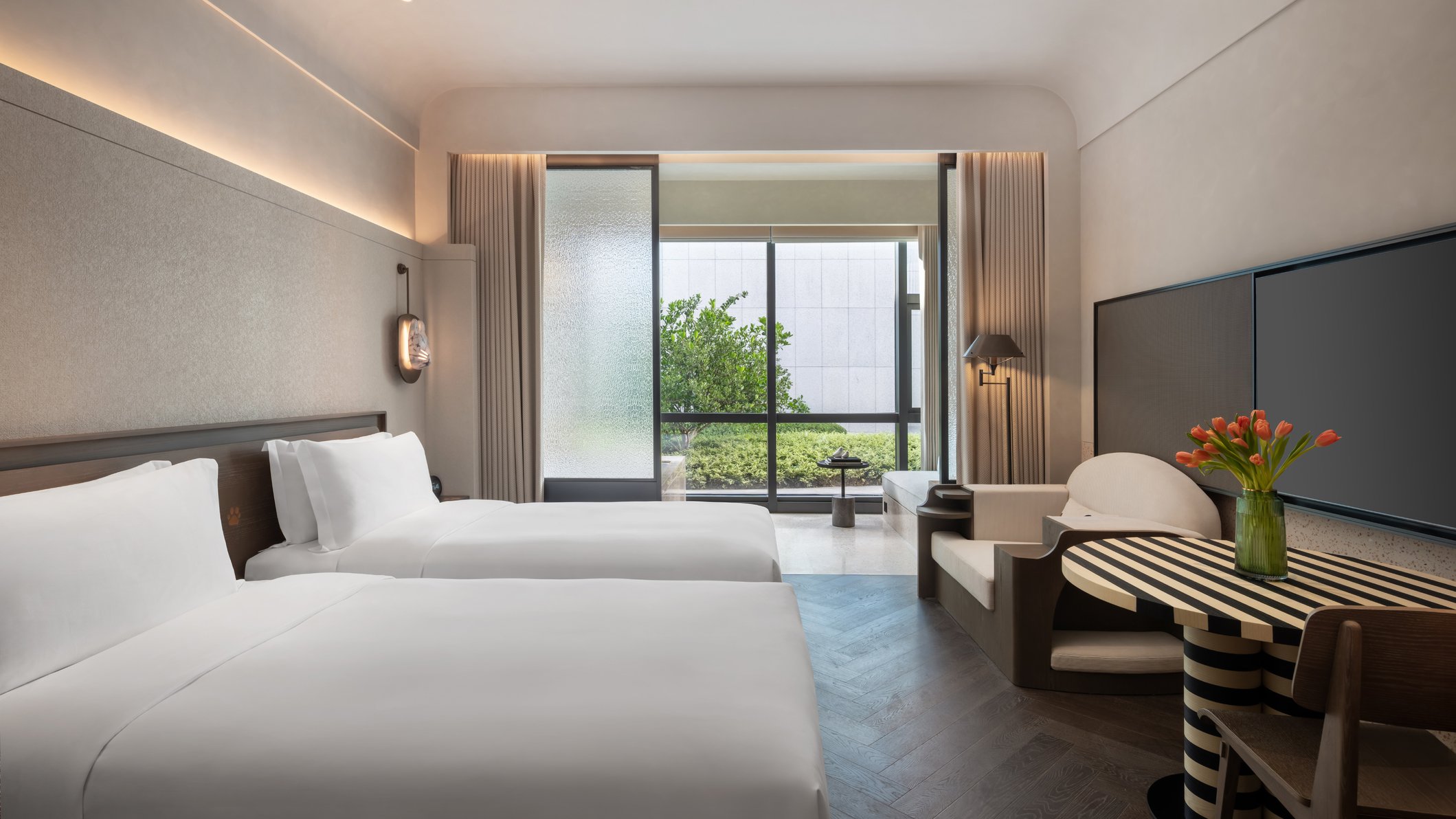 Kimpton NINE TREES SHANGHAI by IHG Room Type - 2 Twin Premium Pet Friendly
