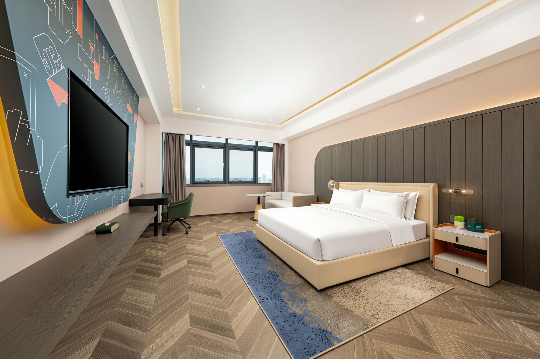 EVEN Hotel YANTAI GOLDEN COAST by IHG Room Type - 1 King Standard Garden View