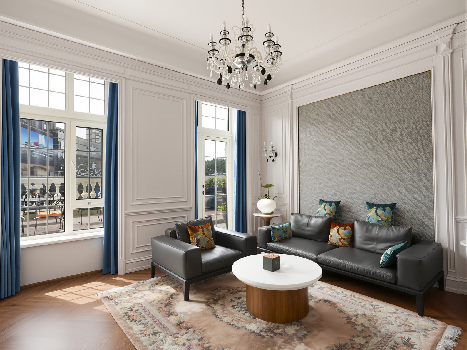 Hotel Indigo HARBIN CENTRAL AVENUE Room Type - One Bedroom Suite River View Outdoor Living Area