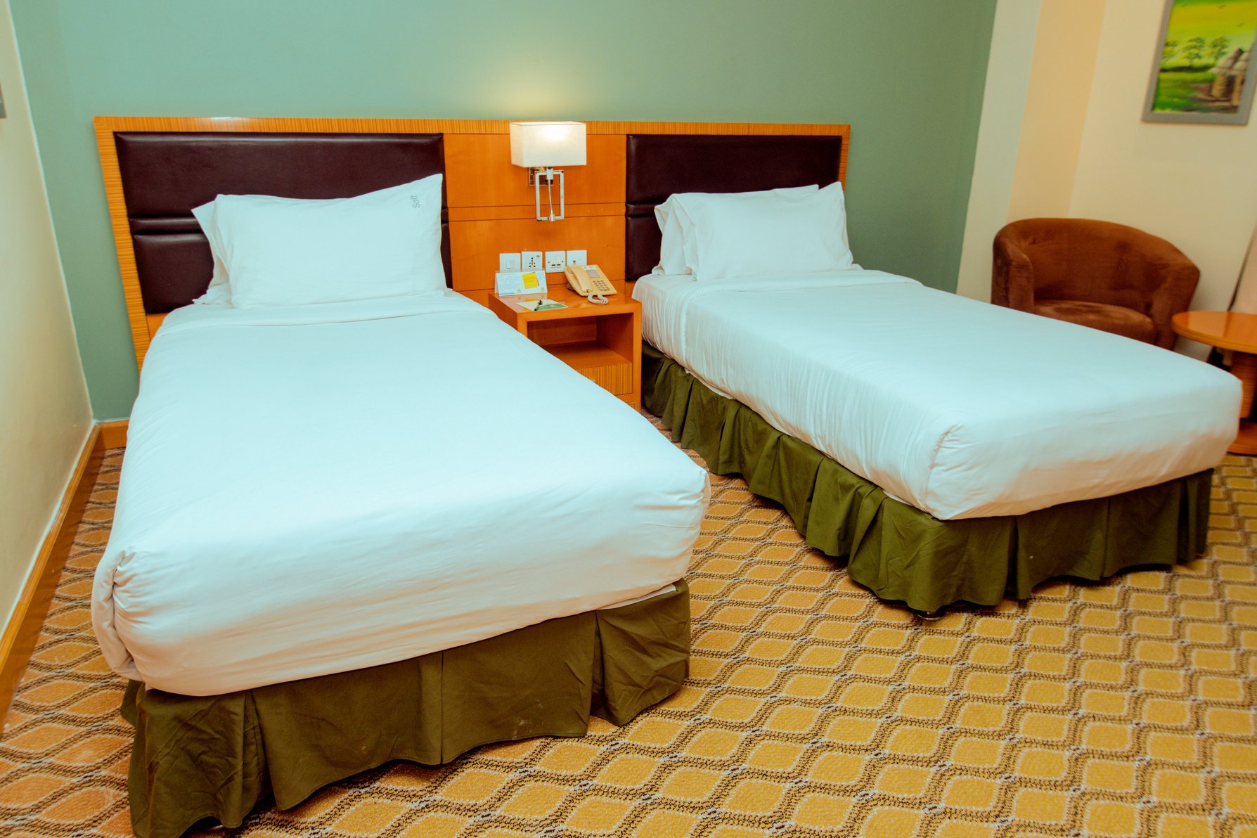 Holiday Inn DAR ES SALAAM CITY CENTRE Room Type - 2 Single Beds Standard