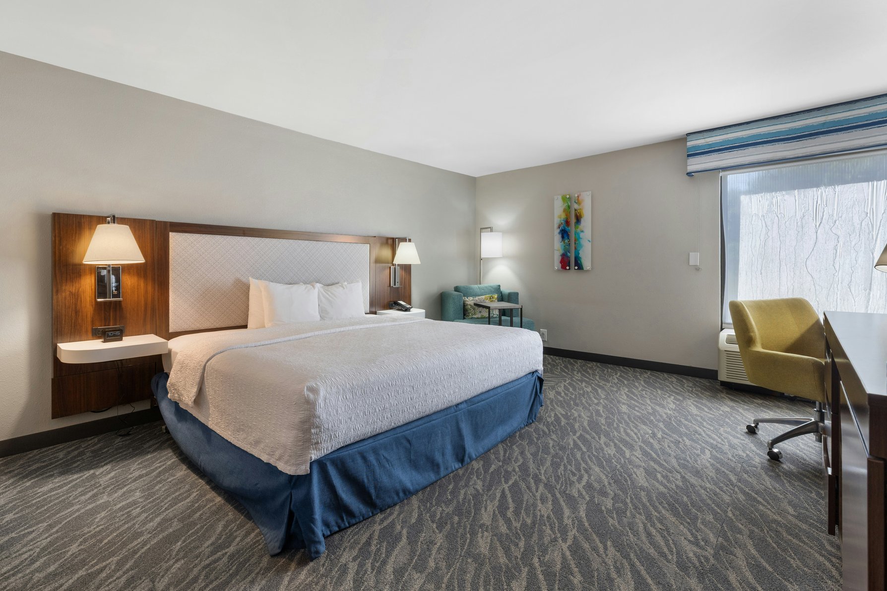Hampton Inn by Hilton Dublin Room Type - 1 KNG ACC ROLLIN SHWR NS