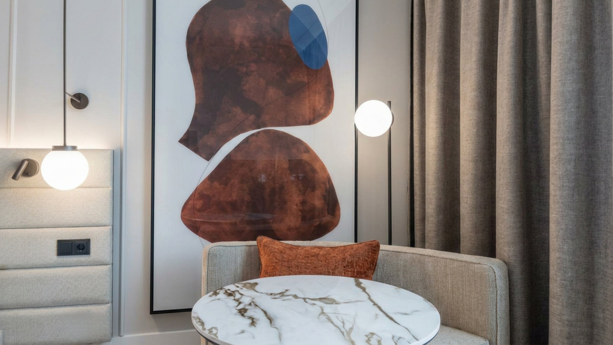 Crowne Plaza Berlin City Centre Room Type - Twin Room, Garden View, Top Floor - New Renovated