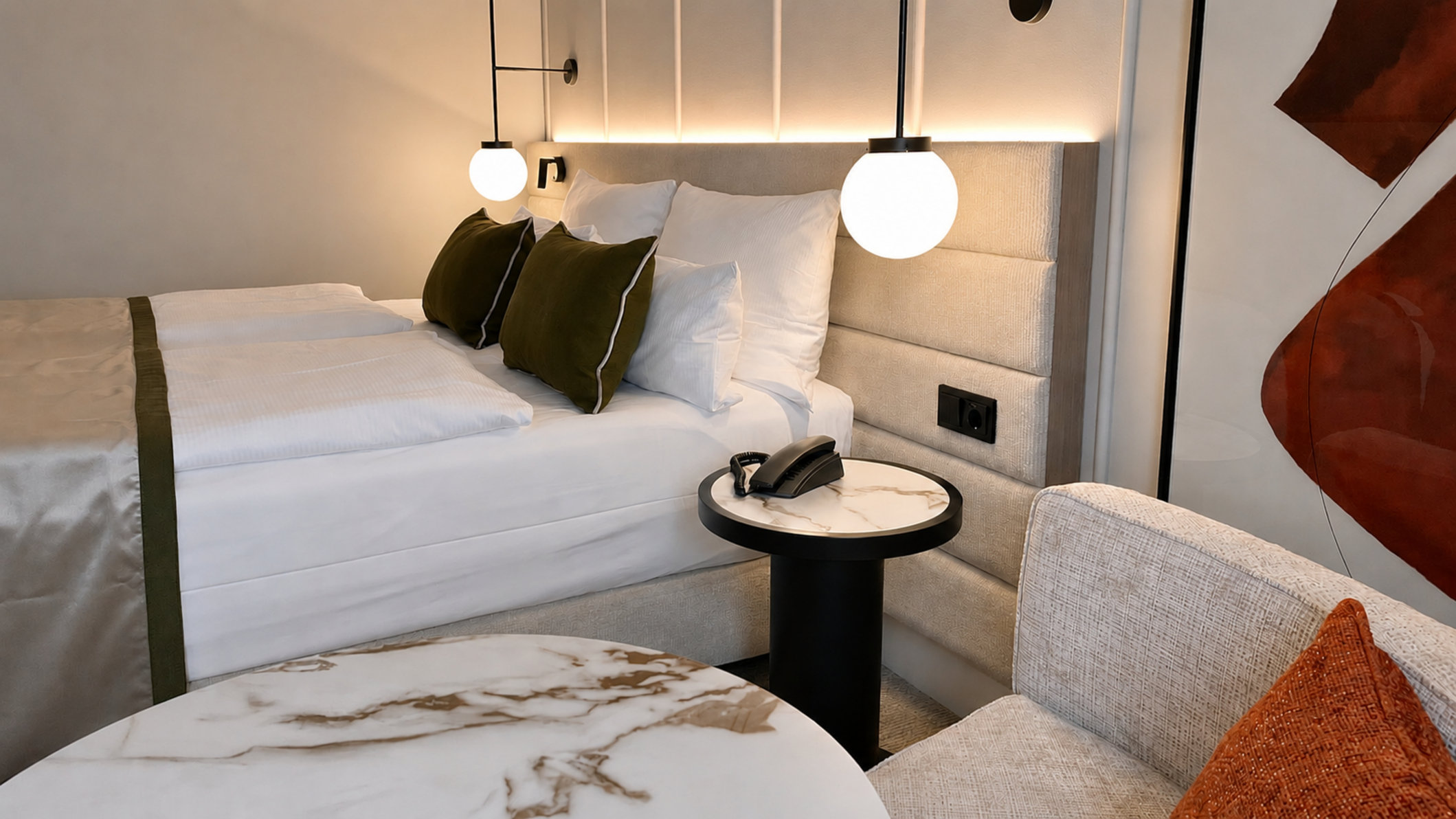 Crowne Plaza Berlin City Centre Room Type - King Room with Garden View - Top Floor/Newly Renovated