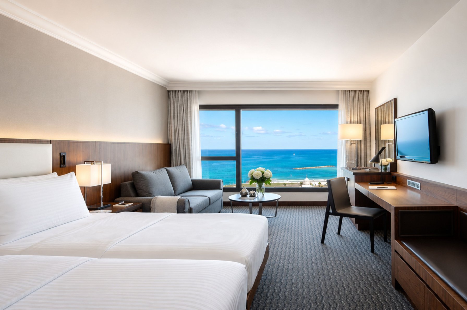David InterContinental Tel Aviv Room Type - Premium Twin Room with Club Lounge Access David InterContinental Tel Aviv Room Type - Premium Twin Room with Club Lounge Access