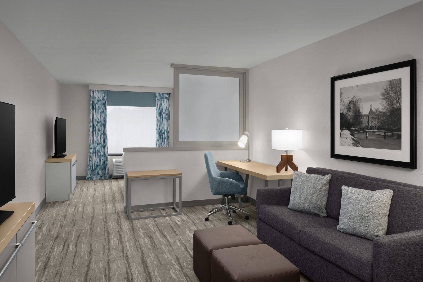 Hilton Garden Inn South Bend Room Type - 1 KING BED JUNIOR SUITE