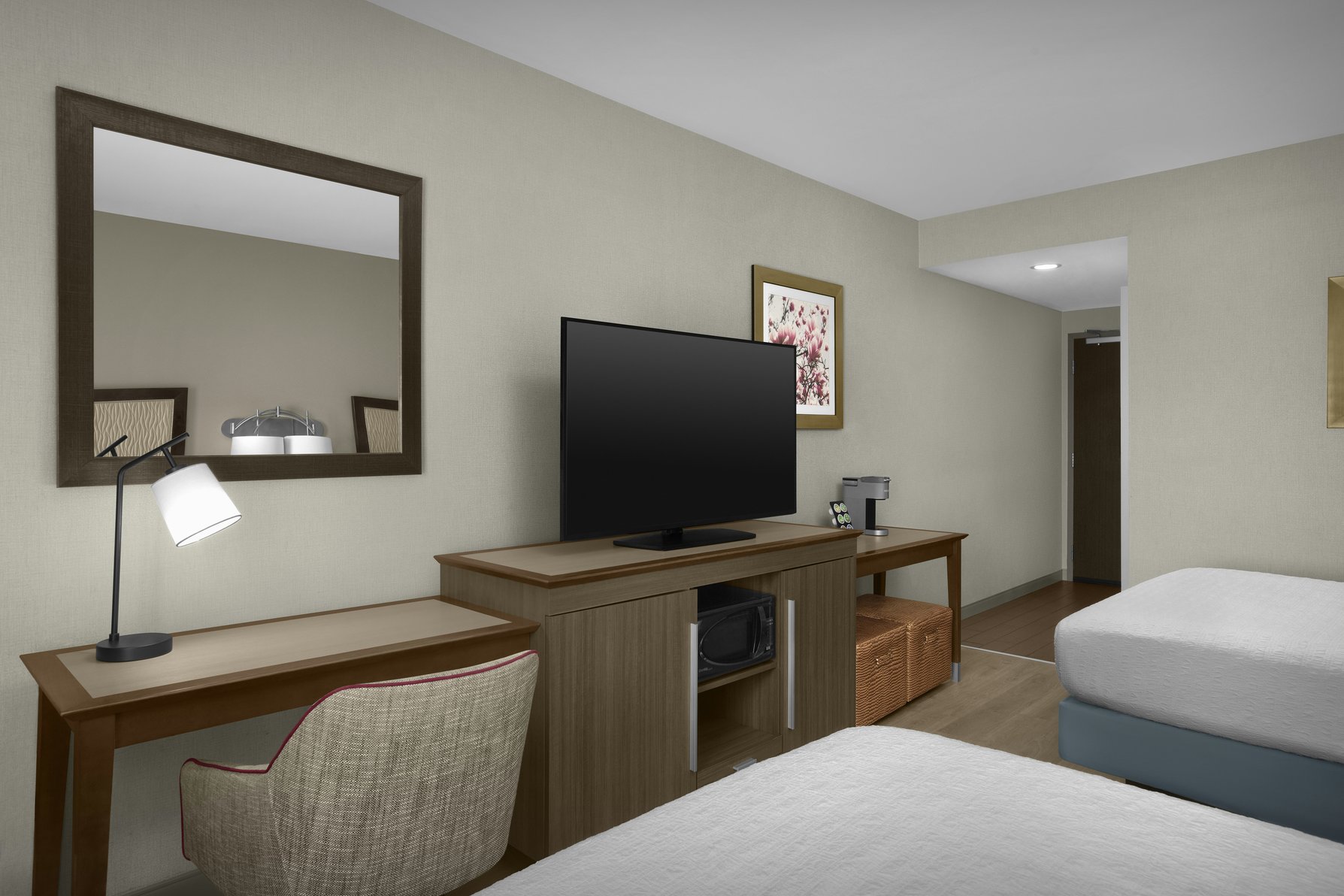 Hampton Inn by Hilton Hattiesburg Room Type - 2 QNS HEARING ACC NOSMOK