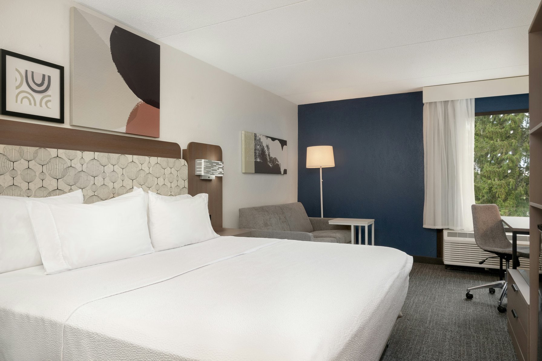 Spark by Hilton Syracuse Carrier Circle Room Type - Room, 1 King Bed with Sofa bed