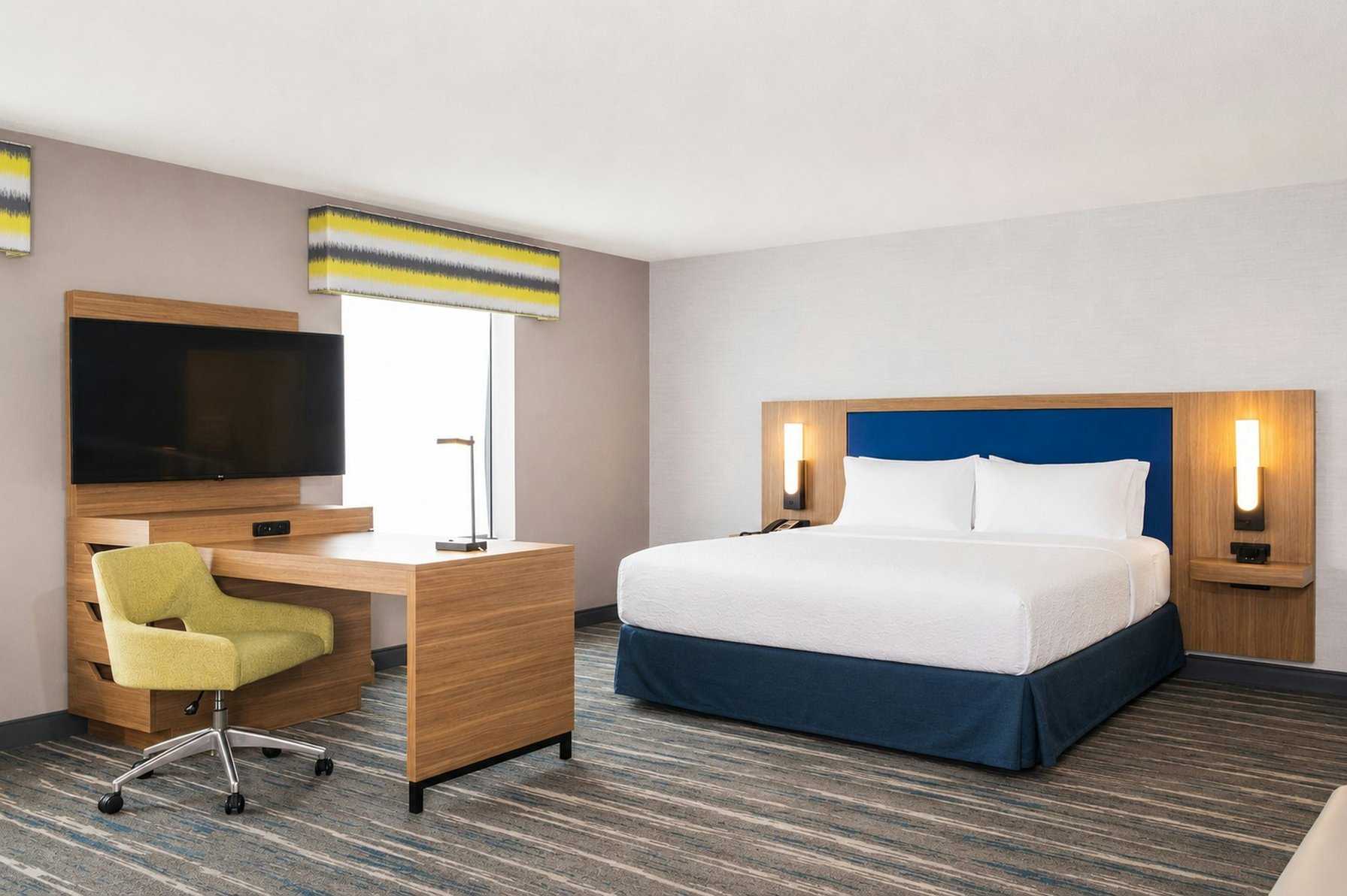 Hampton Inn & Suites by Hilton Chicago/St. Charles Room Type - 1K MOB HEA ACC TUB SFBD NS
