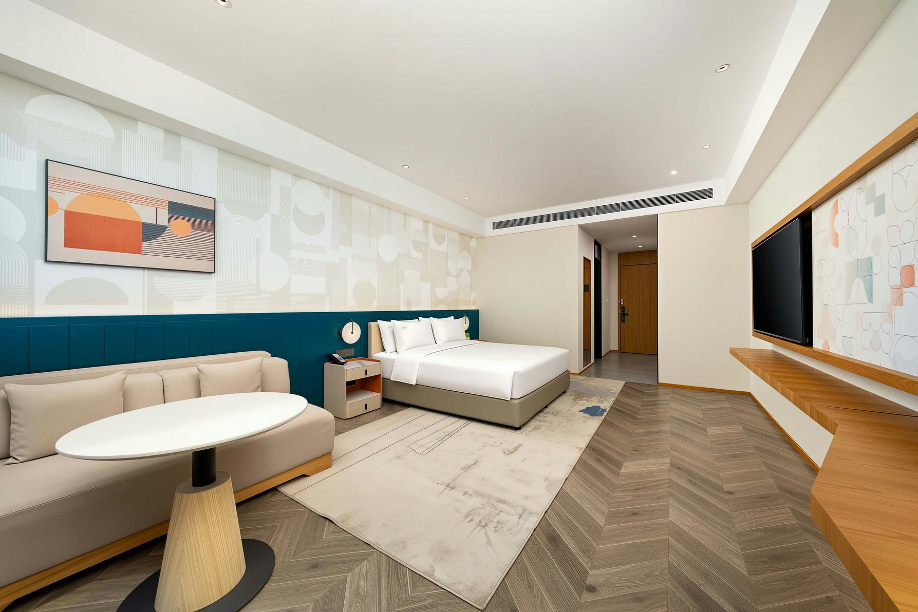 EVEN Hotel YANTAI GOLDEN COAST by IHG Room Type - 1 King Standard Sea View Washer