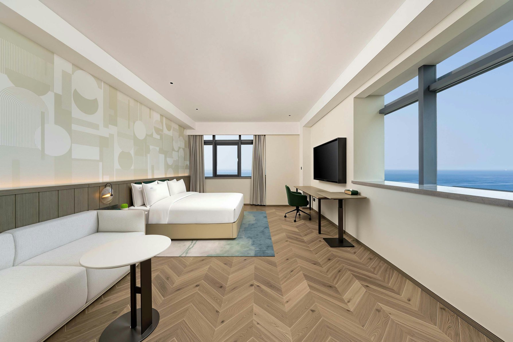 EVEN Hotel YANTAI GOLDEN COAST by IHG Room Type - 1 King Standard Sea View