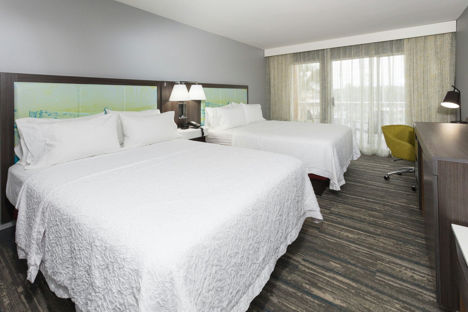 Hampton Inn Saint Augustine Beach Room Type - 2 QUEEN STD BALCONY NS