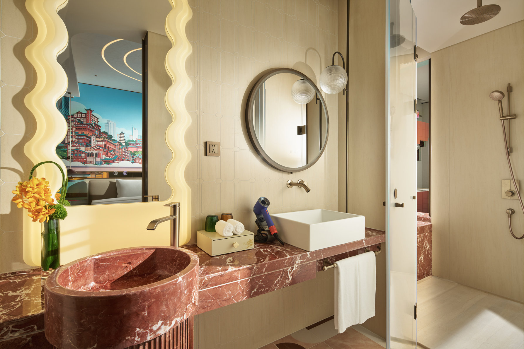 Hotel Indigo CHONGQING CHAOTIANMEN by IHG Room Type - 1 King and 1 Twin Premium River View