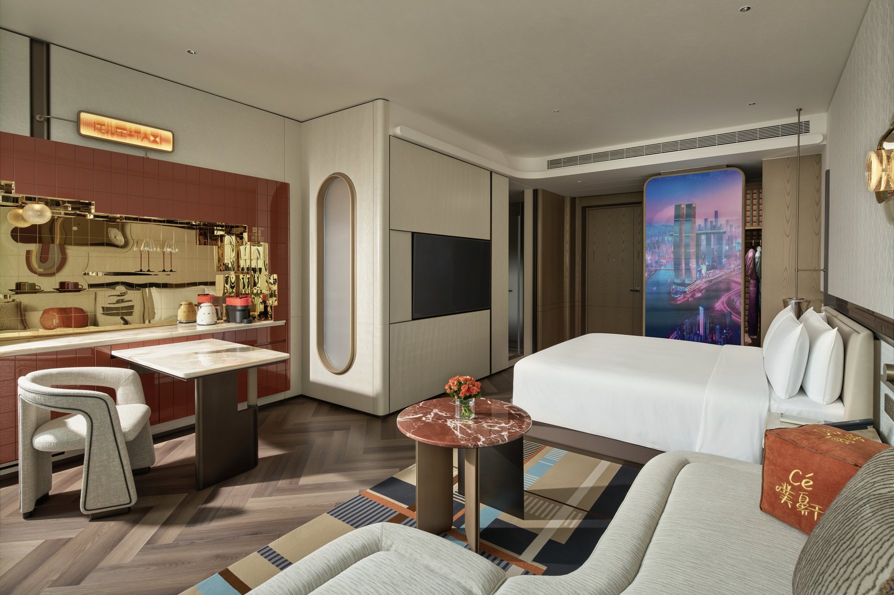 Hotel Indigo CHONGQING CHAOTIANMEN by IHG Room Type - 1 King Standard River View