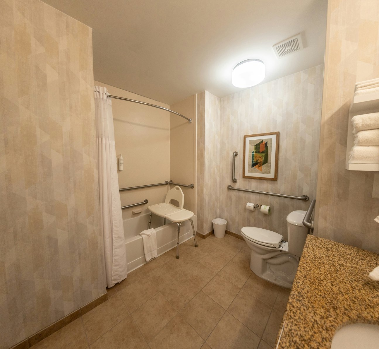 Hampton Inn Winfield Room Type - 1 KNG ACC 3X3 SHOWER NS