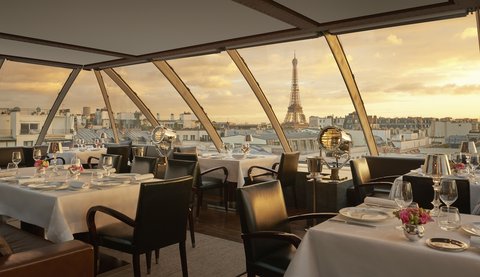 Paris Dining L'Oiseau Blanc Restaurant Evening HR ()