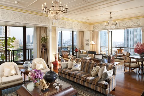 Royal Oriental Suite (Main Living Room )