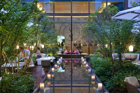 Mandarin Oriental, Paris garden