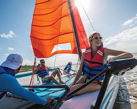 Hobie Catamaran Sailing