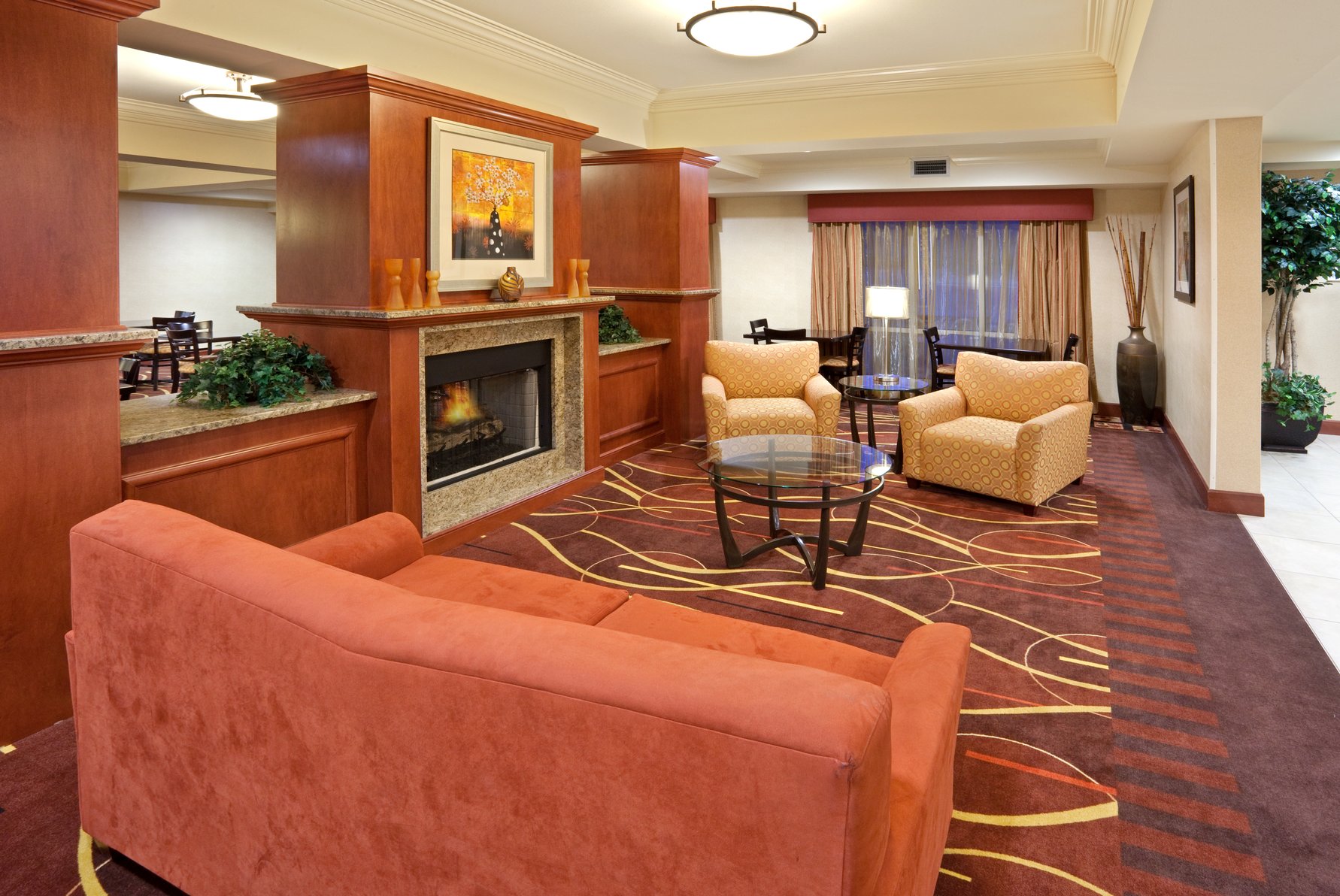 Holiday Inn Express Sumner Hotel Lobby