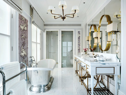 The Sterling Suite Guest Bathroom