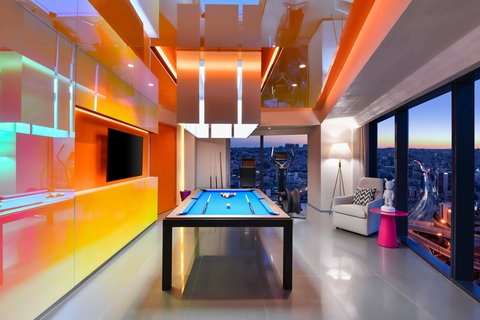 Extreme WOW Suite Pool Room