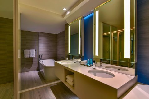 Cool Corner Guest Bathroom