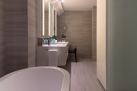 Cool Corner Guest Bathroom