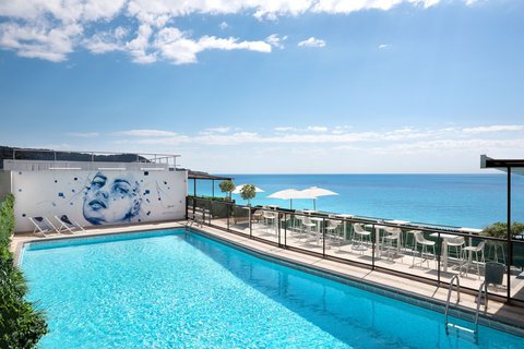 Best rooftop pool with sea view Nice, Cote d'Azur