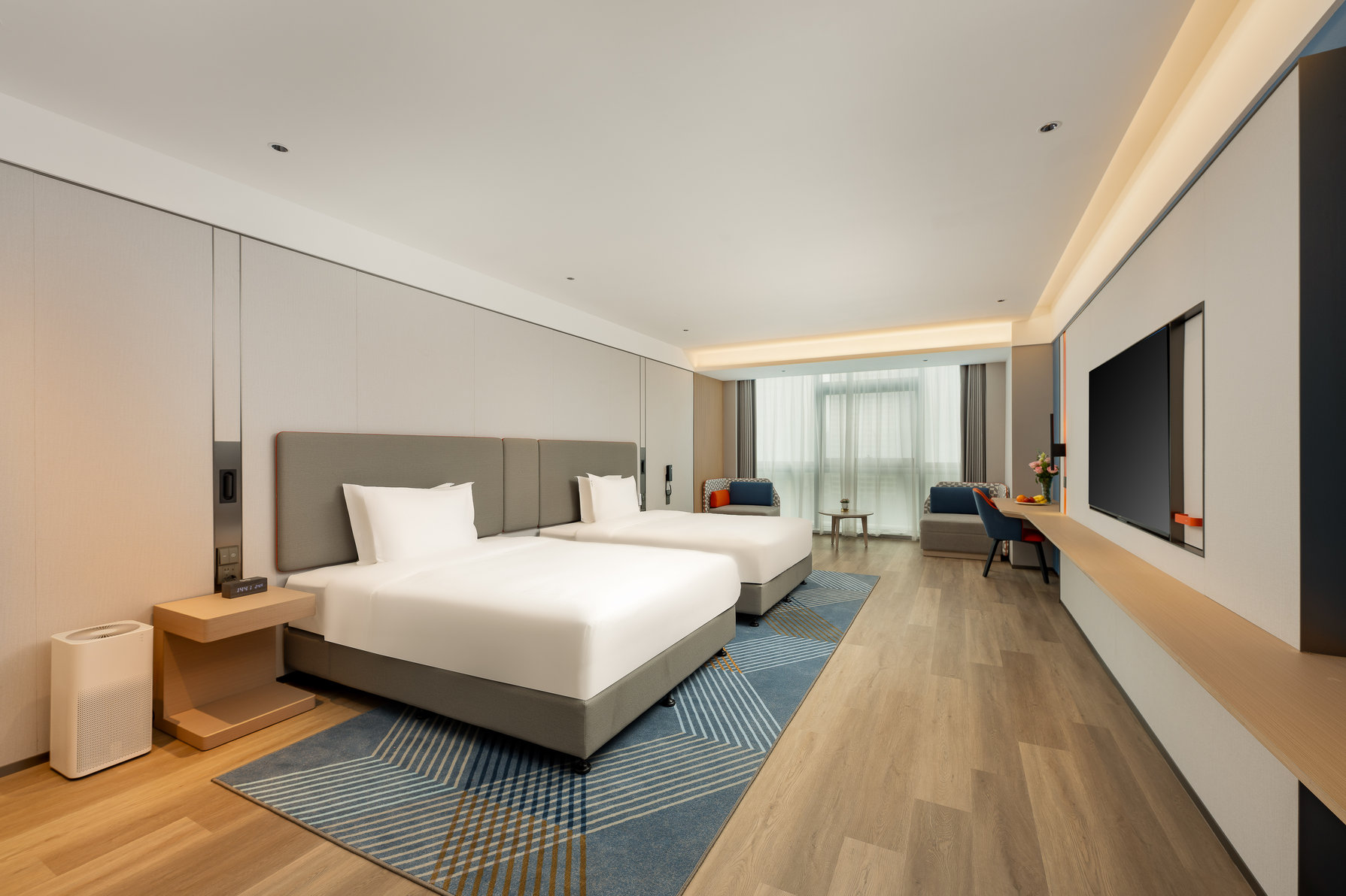 Holiday Inn Express NANJING RIVERSIDE Room Type - 2 Queen Standard Accessible