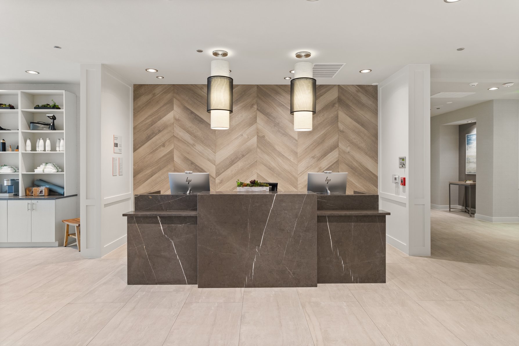 Take advantage of the hotel's express check in/out service.