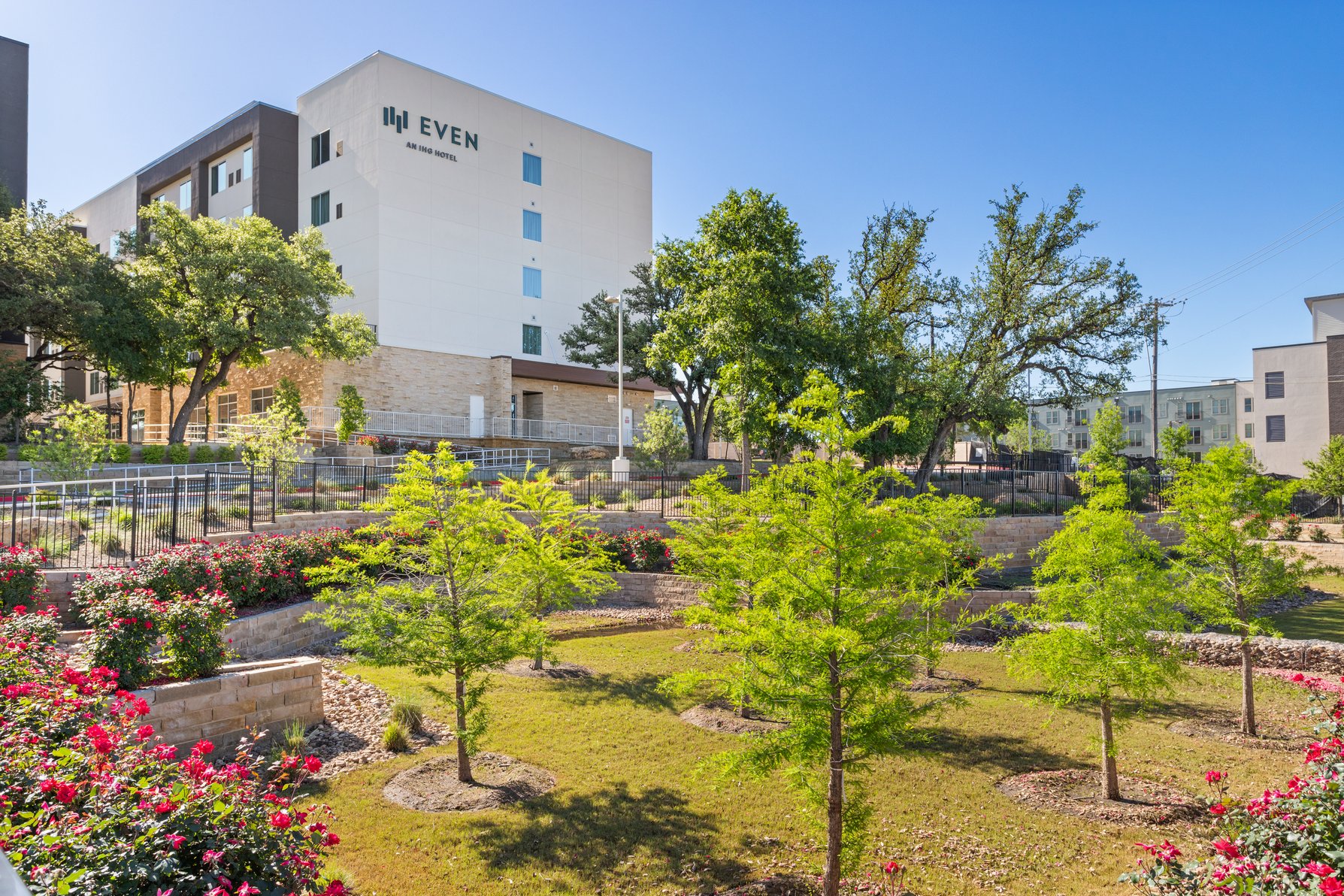 EVEN hotel nestled in the uptown district.
