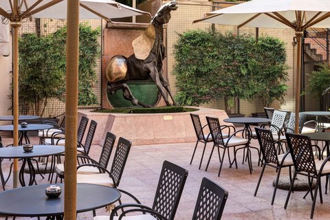 Enjoy breakfast, a coffee or an aperitif in our relaxing terrace