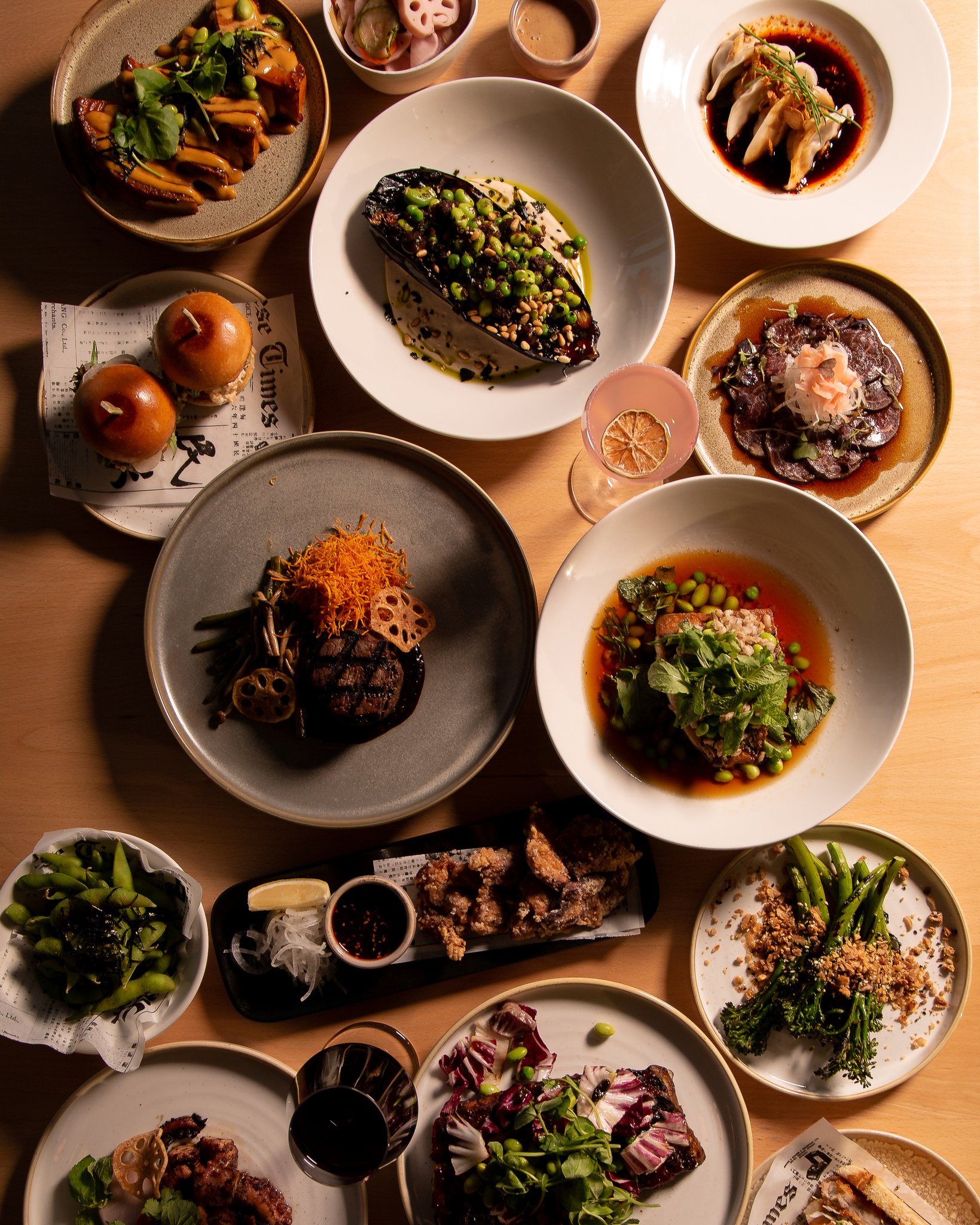 Koomo menu items